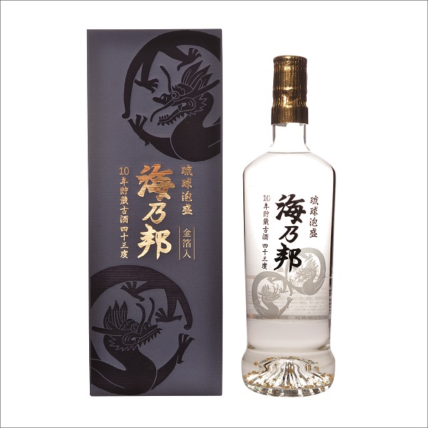 海乃邦 金龍10年 43度 720ml