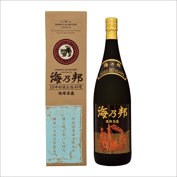 海乃邦10年 43度 1,800ml